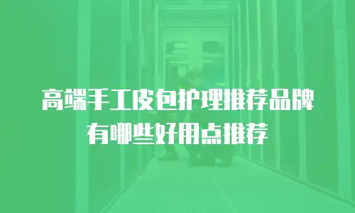 高端手工皮包护理推荐品牌有哪些好用点推荐
