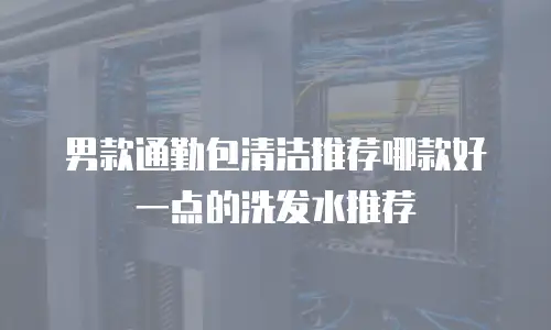 男款通勤包清洁推荐哪款好一点的洗发水推荐