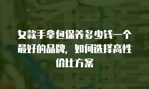 女款手拿包保养多少钱一个最好的品牌，如何选择高性价比方案
