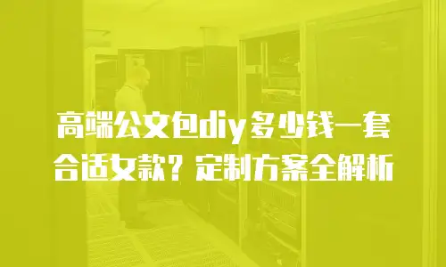 高端公文包diy多少钱一套合适女款？定制方案全解析