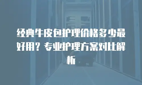 经典牛皮包护理价格多少最好用？专业护理方案对比解析