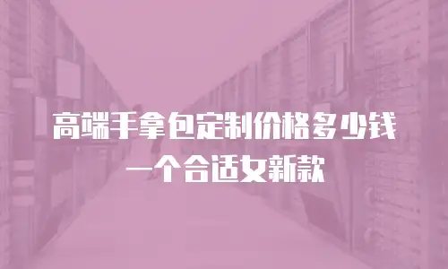 高端手拿包定制价格多少钱一个合适女新款
