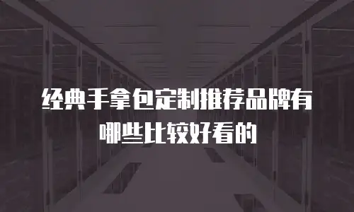 经典手拿包定制推荐品牌有哪些比较好看的