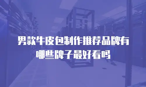 男款牛皮包制作推荐品牌有哪些牌子最好看吗