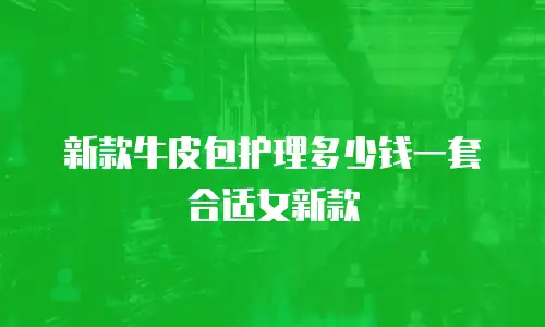 新款牛皮包护理多少钱一套合适女新款