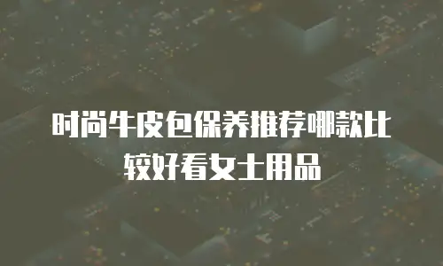 时尚牛皮包保养推荐哪款比较好看女士用品