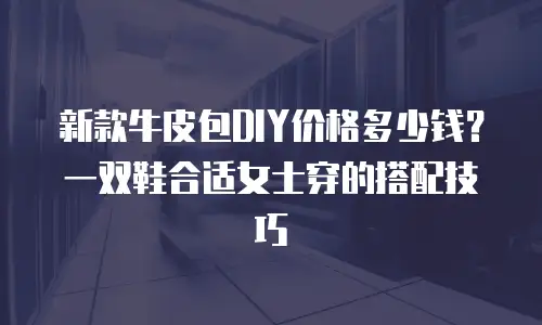 新款牛皮包DIY价格多少钱？一双鞋合适女士穿的搭配技巧