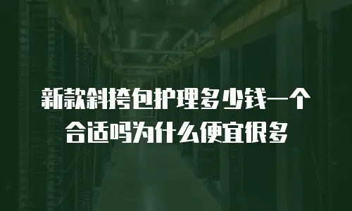 新款斜挎包护理多少钱一个合适吗为什么便宜很多