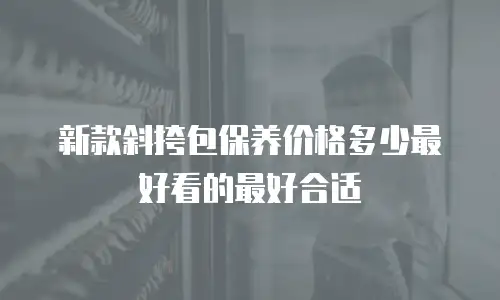 新款斜挎包保养价格多少最好看的最好合适