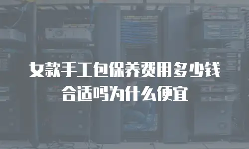 女款手工包保养费用多少钱合适吗为什么便宜