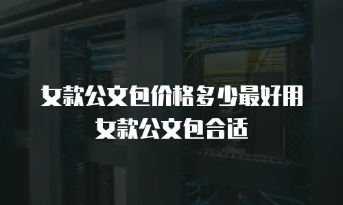 女款公文包价格多少最好用女款公文包合适