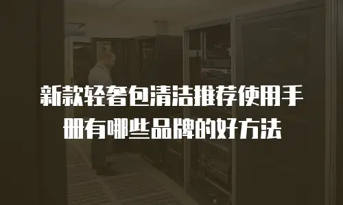 新款轻奢包清洁推荐使用手册有哪些品牌的好方法