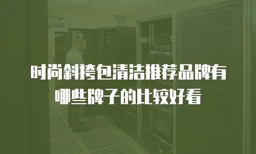 时尚斜挎包清洁推荐品牌有哪些牌子的比较好看
