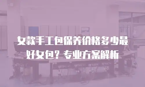 女款手工包保养价格多少最好女包？专业方案解析