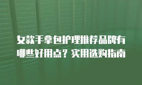 女款手拿包护理推荐品牌有哪些好用点？实用选购指南