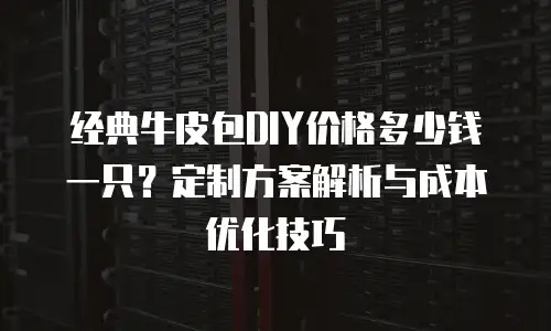 经典牛皮包DIY价格多少钱一只？定制方案解析与成本优化技巧