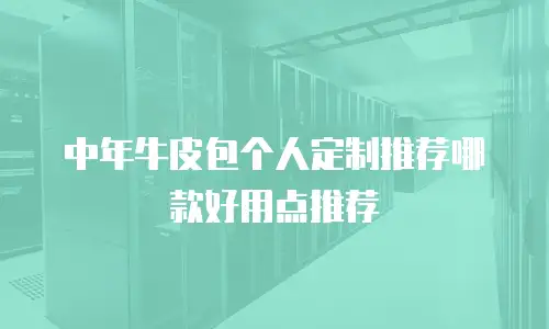 中年牛皮包个人定制推荐哪款好用点推荐
