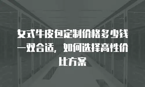 女式牛皮包定制价格多少钱一双合适，如何选择高性价比方案