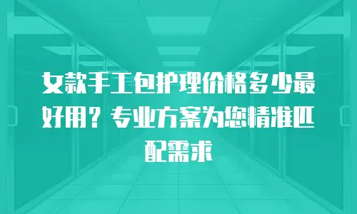 女款手工包护理价格多少最好用？专业方案为您精准匹配需求
