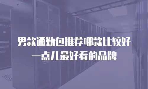 男款通勤包推荐哪款比较好一点儿最好看的品牌