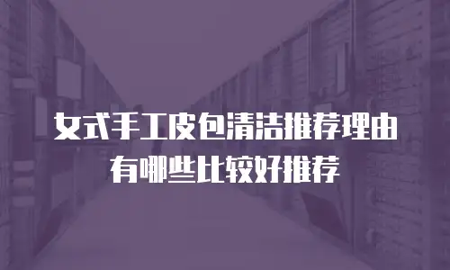 女式手工皮包清洁推荐理由有哪些比较好推荐