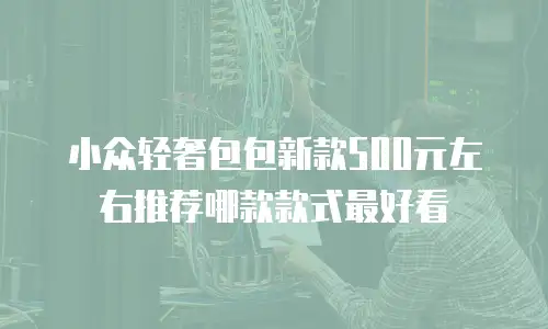 小众轻奢包包新款500元左右推荐哪款款式最好看