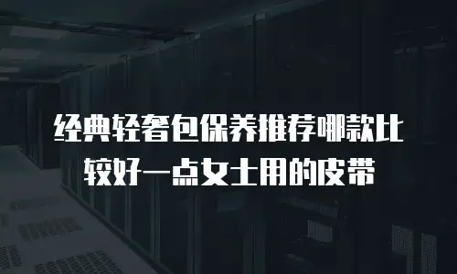 经典轻奢包保养推荐哪款比较好一点女士用的皮带