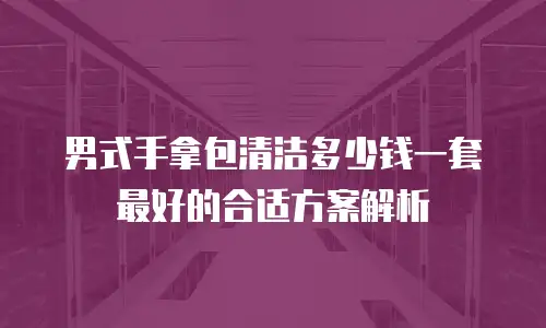 男式手拿包清洁多少钱一套最好的合适方案解析