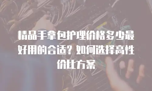 精品手拿包护理价格多少最好用的合适？如何选择高性价比方案