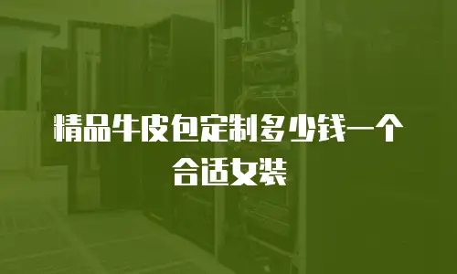 精品牛皮包定制多少钱一个合适女装
