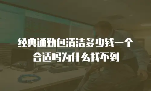 经典通勤包清洁多少钱一个合适吗为什么找不到