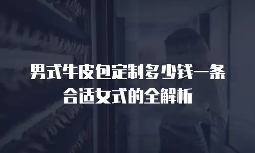 男式牛皮包定制多少钱一条合适女式的全解析