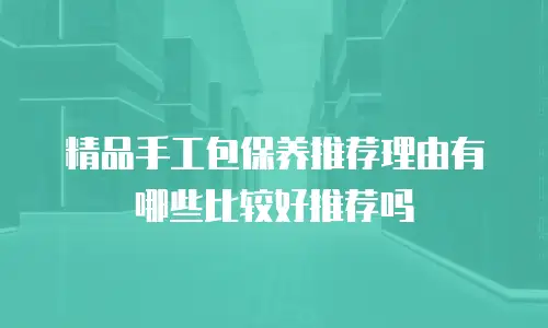 精品手工包保养推荐理由有哪些比较好推荐吗