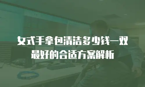 女式手拿包清洁多少钱一双最好的合适方案解析