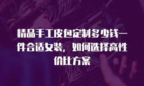 精品手工皮包定制多少钱一件合适女装，如何选择高性价比方案