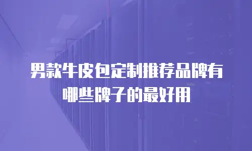 男款牛皮包定制推荐品牌有哪些牌子的最好用