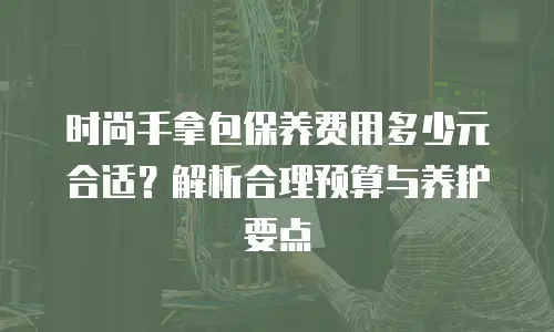 时尚手拿包保养费用多少元合适？解析合理预算与养护要点