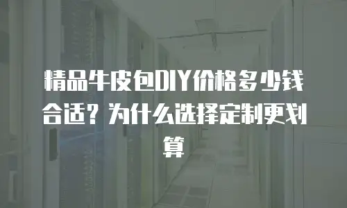 精品牛皮包DIY价格多少钱合适？为什么选择定制更划算