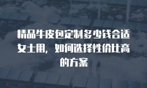 精品牛皮包定制多少钱合适女士用，如何选择性价比高的方案