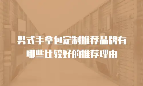 男式手拿包定制推荐品牌有哪些比较好的推荐理由