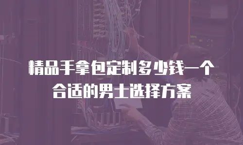 精品手拿包定制多少钱一个合适的男士选择方案