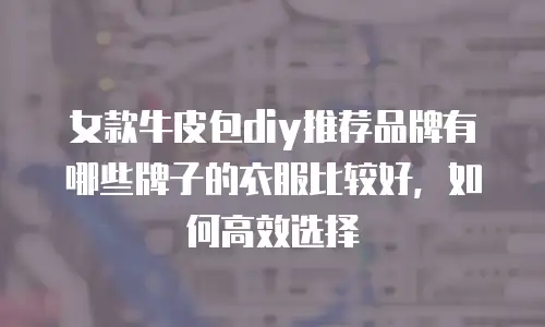 女款牛皮包diy推荐品牌有哪些牌子的衣服比较好，如何高效选择