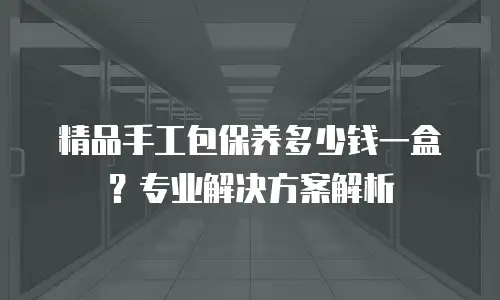 精品手工包保养多少钱一盒？专业解决方案解析
