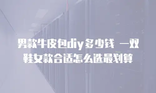男款牛皮包diy多少钱 一双鞋女款合适怎么选最划算