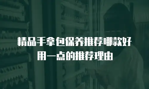 精品手拿包保养推荐哪款好用一点的推荐理由