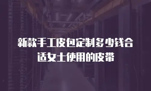 新款手工皮包定制多少钱合适女士使用的皮带