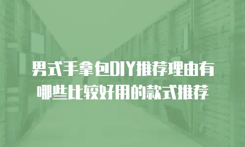 男式手拿包DIY推荐理由有哪些比较好用的款式推荐