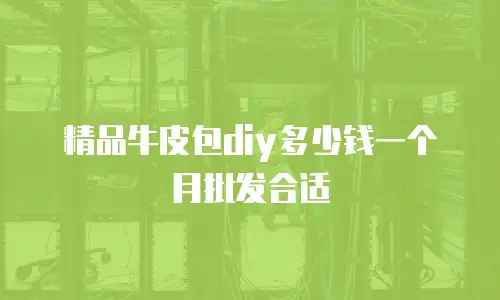 精品牛皮包diy多少钱一个月批发合适