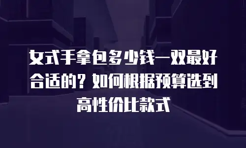 女式手拿包多少钱一双最好合适的？如何根据预算选到高性价比款式
