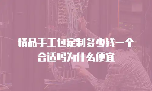 精品手工包定制多少钱一个合适吗为什么便宜